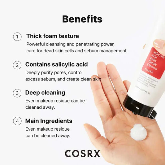 COSRX – Salicylic Acid Daily Gentle Cleanser Beautyseoul