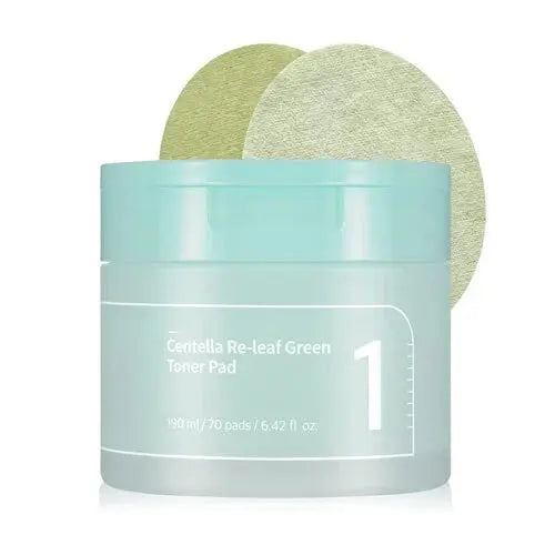 No.1 Centella Re-leaf Green Toner Pad 190mL (70pads) Beautyseoul