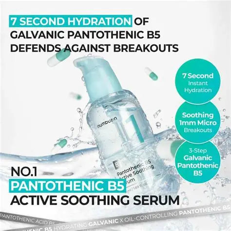 Numbuzin No.1 Pantothenic B5 Active Soothing Serum – 50 ml Beautyseoul