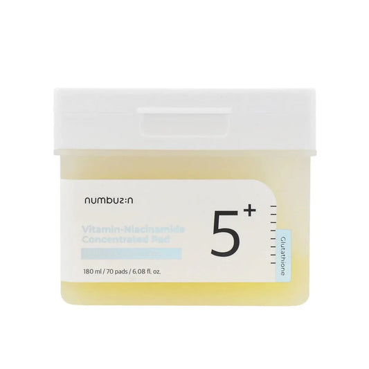 Numbuzin No.5+ Vitamin Niacinamide Concentrated Pads (70pcs) Beautyseoul