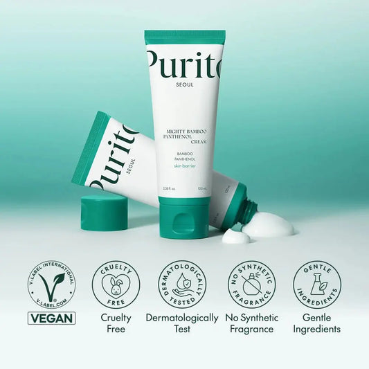 Purito SEOUL - Mighty Bamboo Panthenol Cream 100 ML Beautyseoul