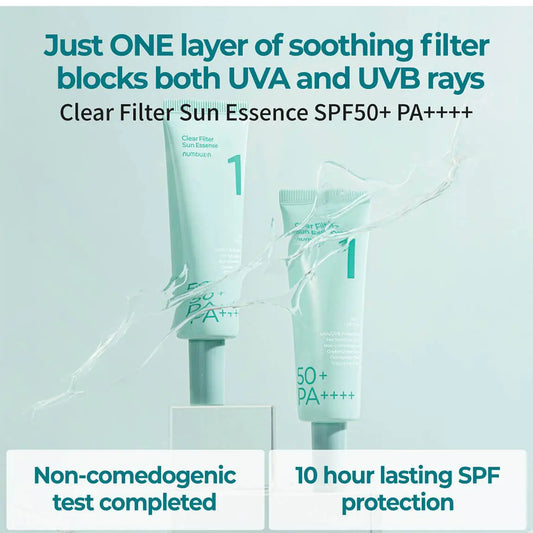 Numbuzin No.1 Clear Filter Sun Essence SPF50+ PA++++ – 50 ml Beautyseoul