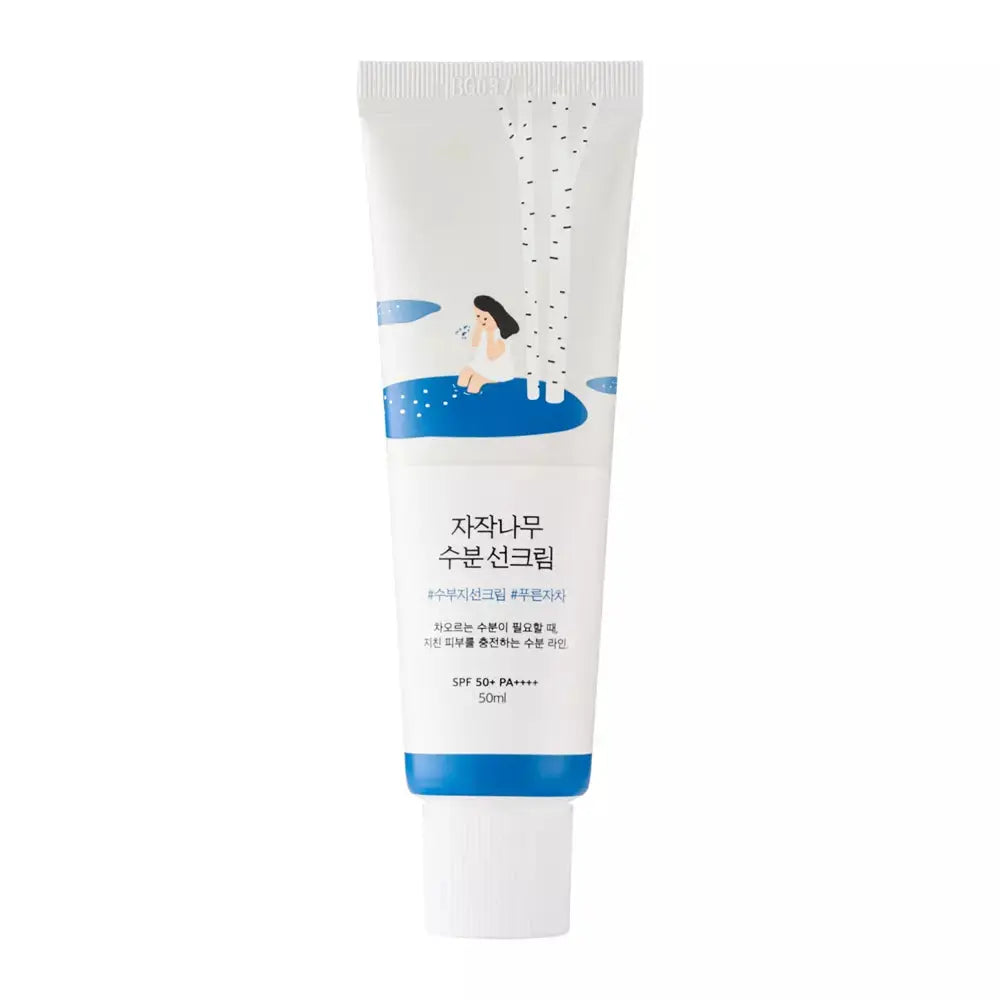 ROUND LAB Birch Juice Moisturizing Sun Cream SPF50+ PA++++ (50ml) Beautyseoul