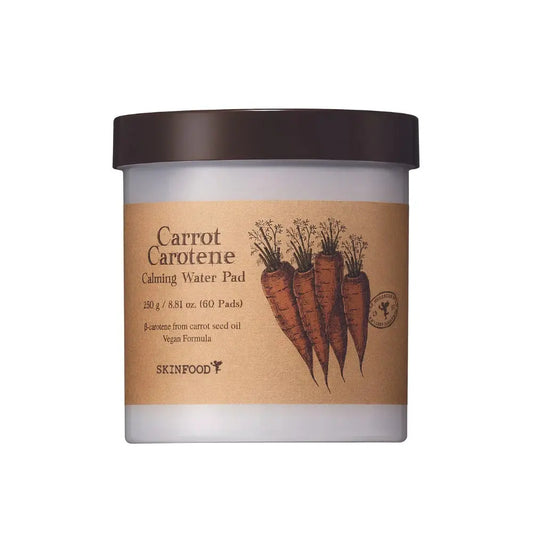 SKINFOOD Carrot Carotene Calming Water Pad (60pcs) Beautyseoul